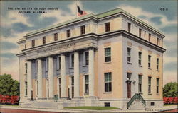 The United States Post Office Dothan, AL Postcard Postcard