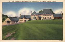 The Country Club of Asheville Postcard