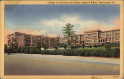 College of Education and Henry Barnard School Postcard