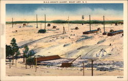 Granite Quarry Mount Airy, NC Postcard Postcard