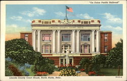 Lincoln County Court House North Platte, NE Postcard Postcard