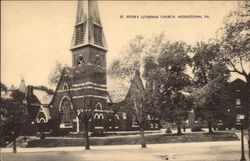 St. Peter's Lutheran Church Middletown, PA Postcard Postcard