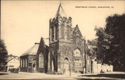 Presbyterian Church Middletown, PA Postcard Postcard