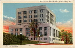 Missouri State Office Building Postcard