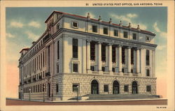 United States Post Office San Antonio, TX Postcard Postcard