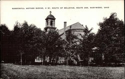 Sorrowful Mother Shrine, Marywood Postcard