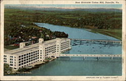 New Riverside Cotton Mill Danville, VA Postcard Postcard