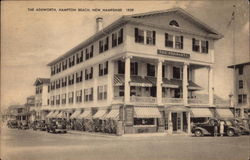 The Ashworth 1929 Hampton Beach, NH Postcard Postcard