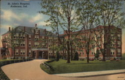 St. John's Hospital Anderson, IN Postcard Postcard