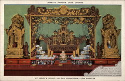 Jerry's Famous Jade Lounge at Jerry's Joynt-in Old Chinatown Los Angeles, CA Postcard Postcard