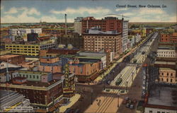 Canal Street New Orleans, LA Postcard Postcard