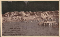 Lake Idle Wild Country Club Postcard