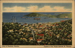 Capital of the Virgin Islands Postcard