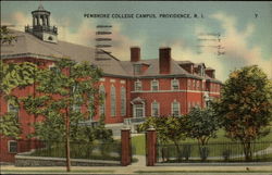 Pembroke College Campus Postcard