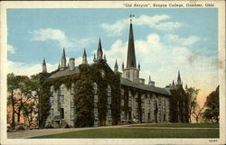 "Old Kenyon", Kenyon College Postcard