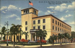 US Post Office Building Postcard