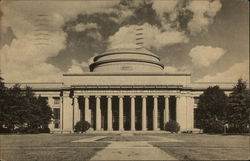 The Great Dome over the Entrance to Massachusetts Institute of Technology Cambridge, MA Postcard Postcard