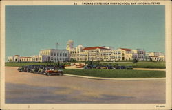 Thomas Jefferson High School San Antonio, TX Postcard Postcard