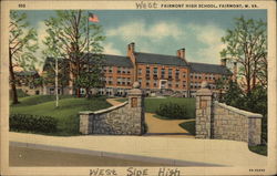 Fairmont High School Postcard