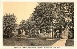 Druillard Library of Madison College Tennessee Postcard Postcard