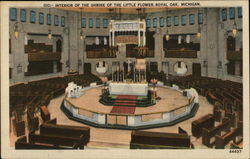 Interior of the Shrine of the Little Flower Postcard