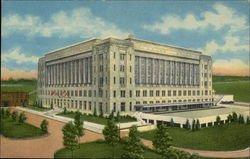 United States Post Office Kansas City, MO Postcard Postcard