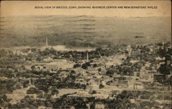 Aerial View of Bristol Connecticut Postcard Postcard