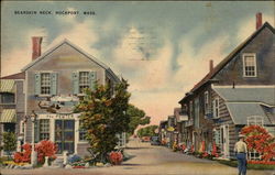 Bearskin Neck Rockport, MA Postcard Postcard