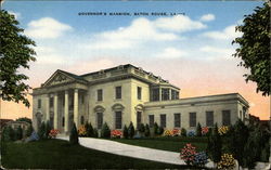 Governor's Mansion Baton Rouge, LA Postcard Postcard