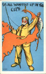 I'm All Wrapped up in the Cape Postcard