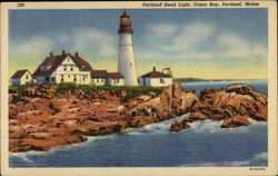 Portland Head Light, Casco Bay Postcard