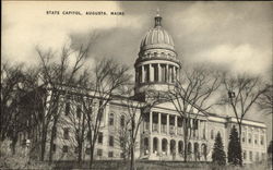 State Capitol Augusta, ME Postcard Postcard
