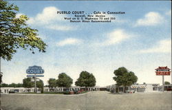Pueblo Court Roswell, NM Postcard Postcard