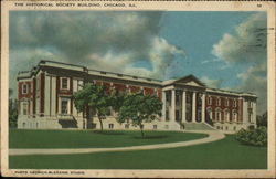 The Historical Society Building Chicago, IL Postcard Postcard
