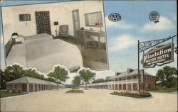 Plantation Motor Hotel Postcard