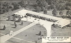 Pick "N" Tarry Motor Court Postcard