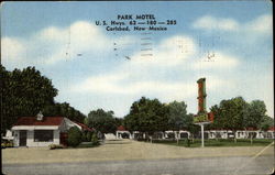 Park Motel Carlsbad, NM Postcard Postcard