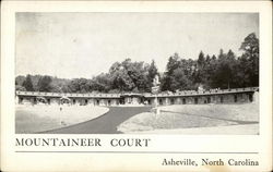 Mountaineer Court Asheville, NC Postcard Postcard