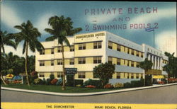 The Dorchester Miami Beach, FL Postcard Postcard