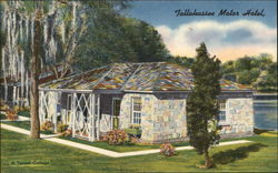 A Typical Cottage, Tallahassee Motor Hotel` Florida Postcard Postcard