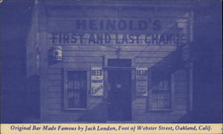 Heinold's: Original Bar Made Famous by Jack London Postcard