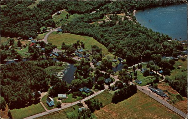 Aerial View Jefferson Maine