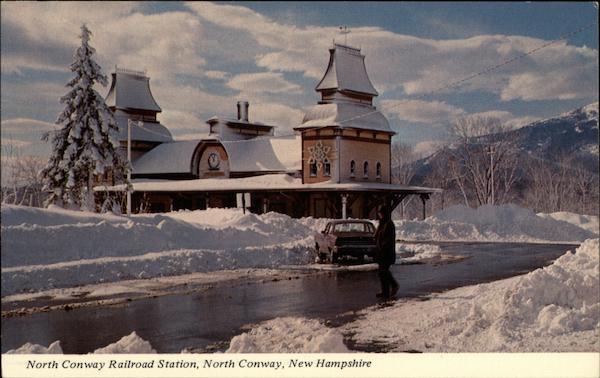 North Conway Railroad Station New Hampshire