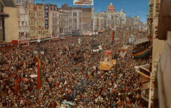 Mardi Gras Day Celebration New Orleans Louisiana