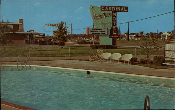 Raintree Dining Room and Cardinal Motel New Castle Indiana