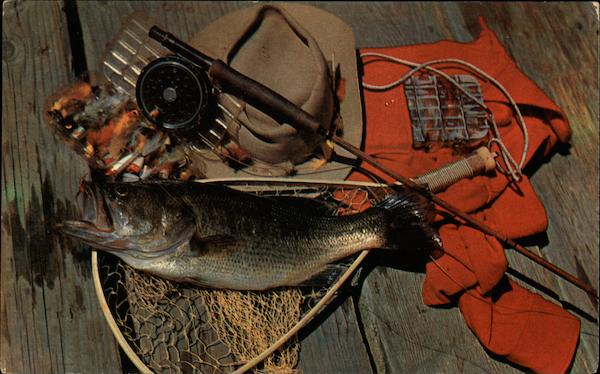 The Sportsman's Dream - Fishing Gear and Catch Shostal