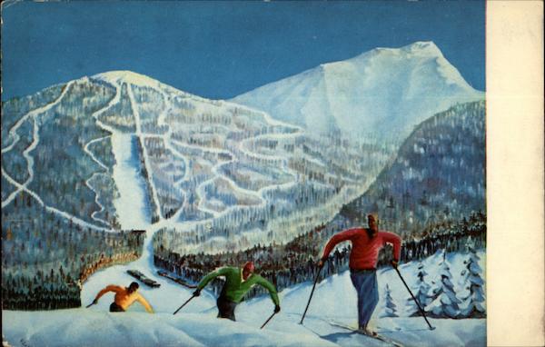 Skiing at Majestic Jay Peak Walter Forger