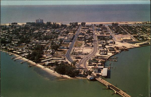 Air View of St. Petersburg Beach Florida