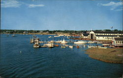 Crosby's Yacht Basin Postcard