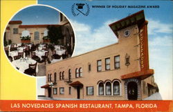 Las Novedades Spanish Restaurant Tampa, FL Postcard Postcard